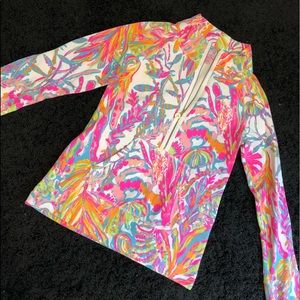 Lilly Pulitzer 1/4 zip up